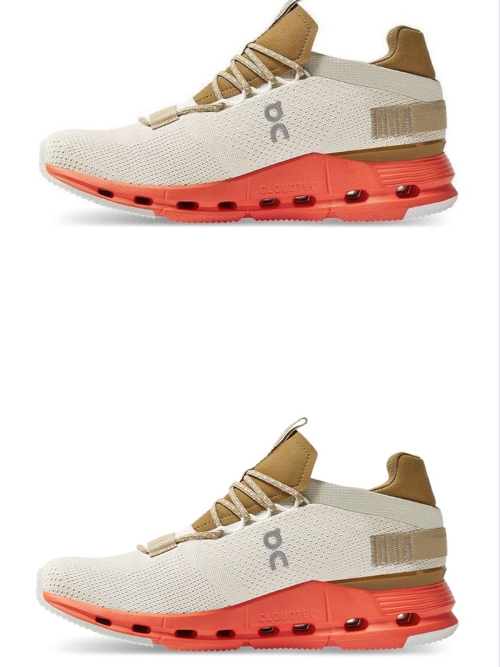 On Cloud Cloud Nova Pearl Flame Running Shoes 5.5